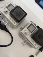 GoPro HERO4 Silver  2 videocamere + enorme kit accessori