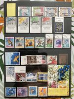 Briefmarken Schweiz Jahrgang 2001 im Steckalbum