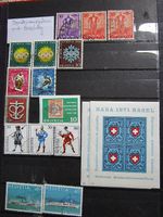 Briefmarken Album Sondermarken Schweiz bis ca. 1996