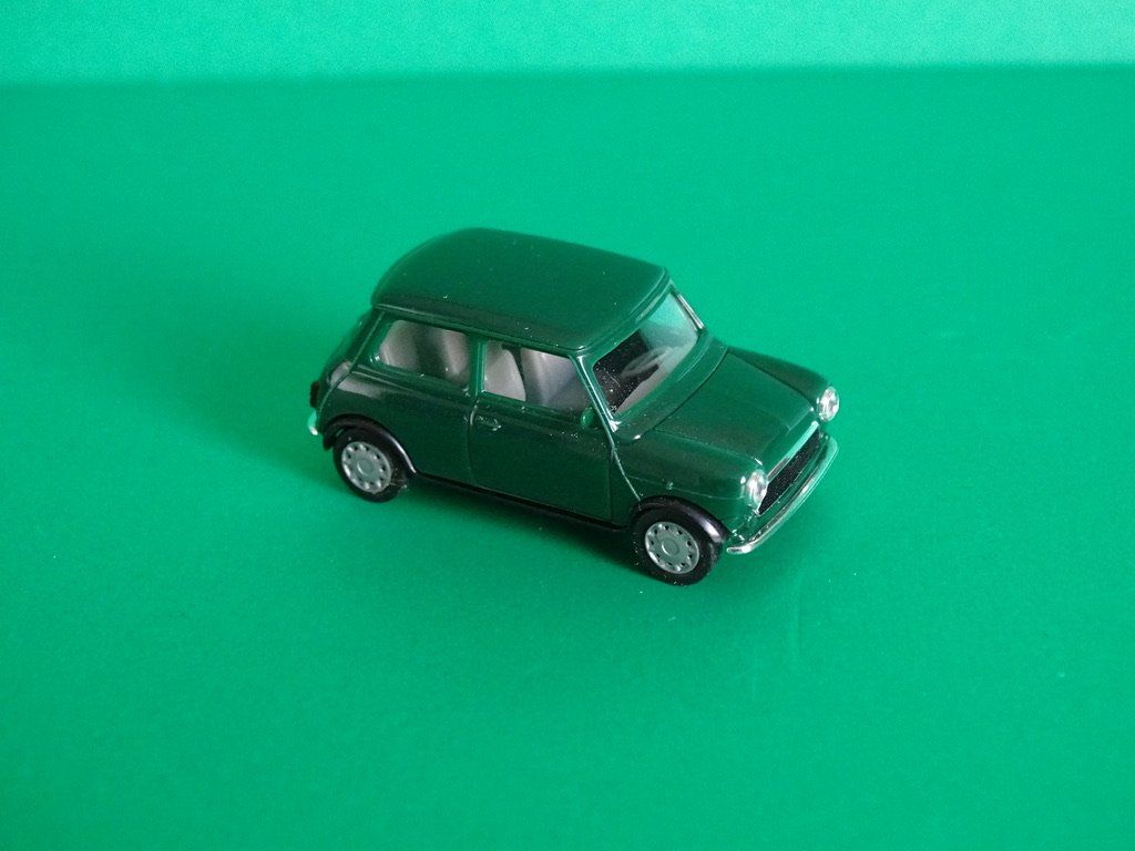 Herpa Modellini d'auto: Mini Cooper von Herpa 1/87 – Usato da Bretzwil venduto da Meex 1