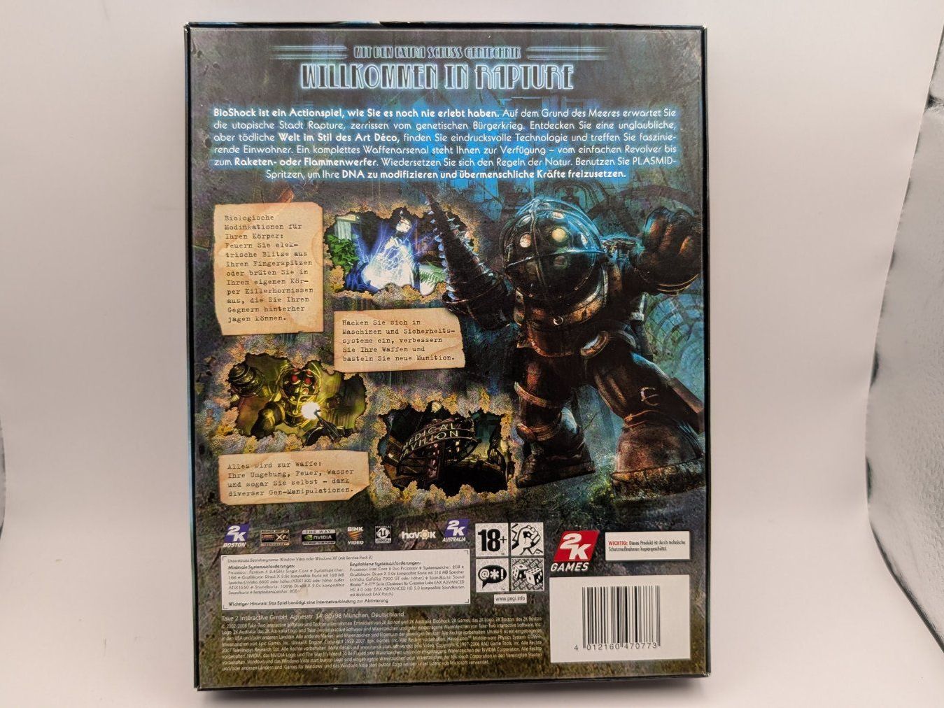 Giochi: BioShock (2007) - 2K Games - BigBox box only – Usato da Bad Ragaz venduto da MR_BR 1