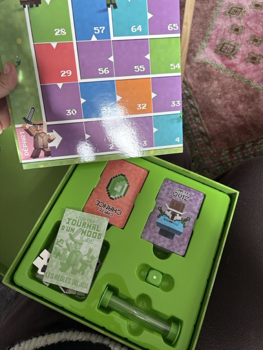 Spiele: Minecraft cube Kid. Jeu de société  – Gebraucht aus Villars-Bramard von dadesc 1