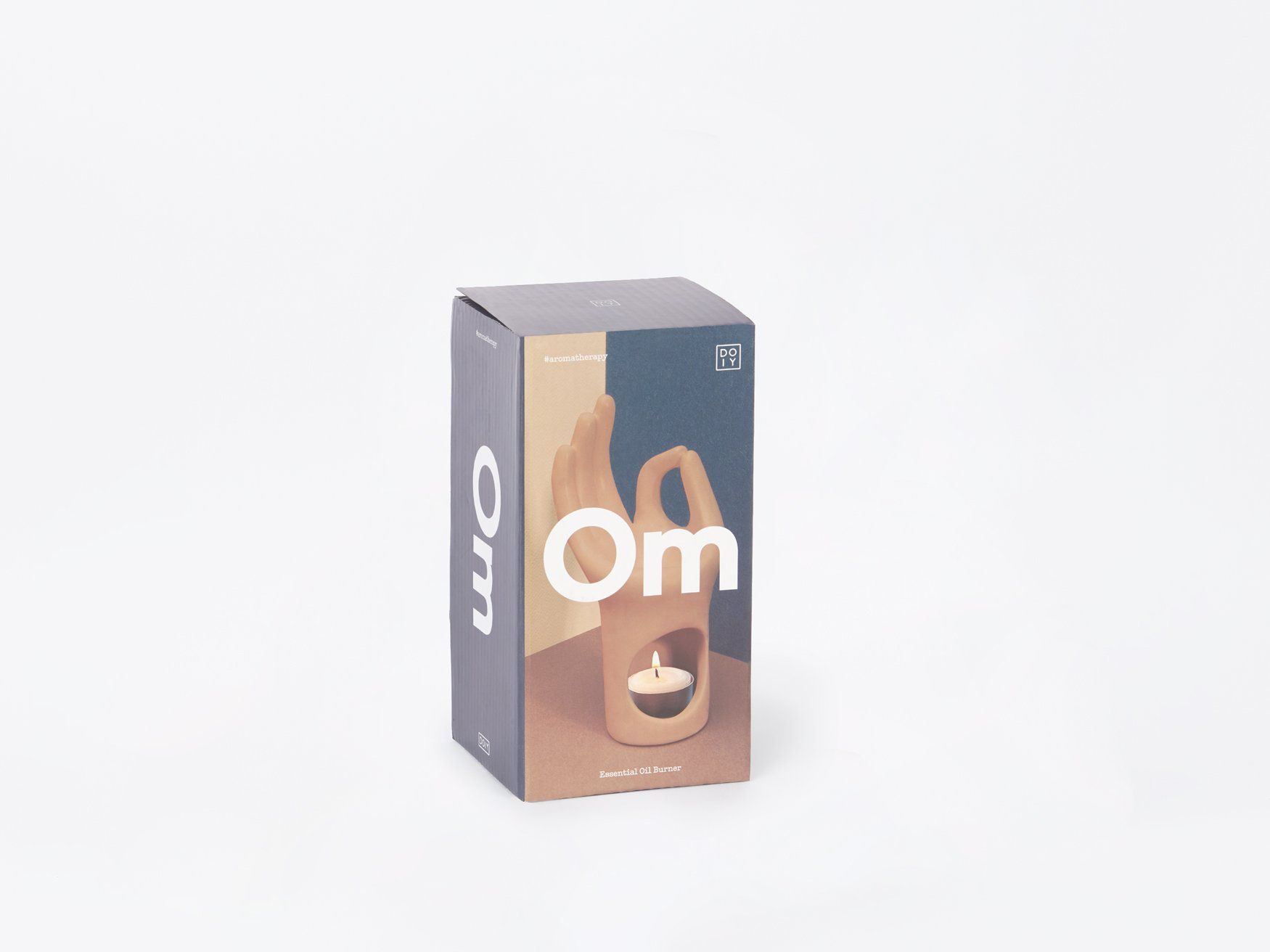 Duftöldiffusoren: Hand-Keramik Duftlampe "Om" für ätherische Öle, neu – Neu und originalverpackt aus Zug von Formsign 1