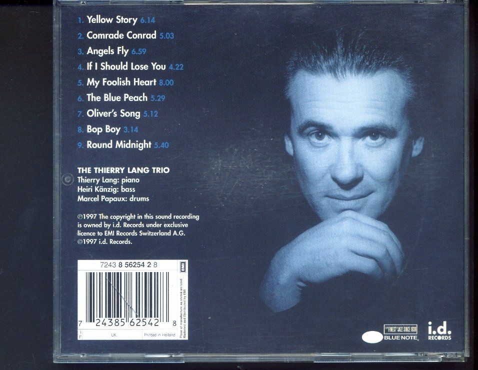 CD: Thierry Lang - Thierry Lang – Usato da Delémont venduto da MaxPlan 1