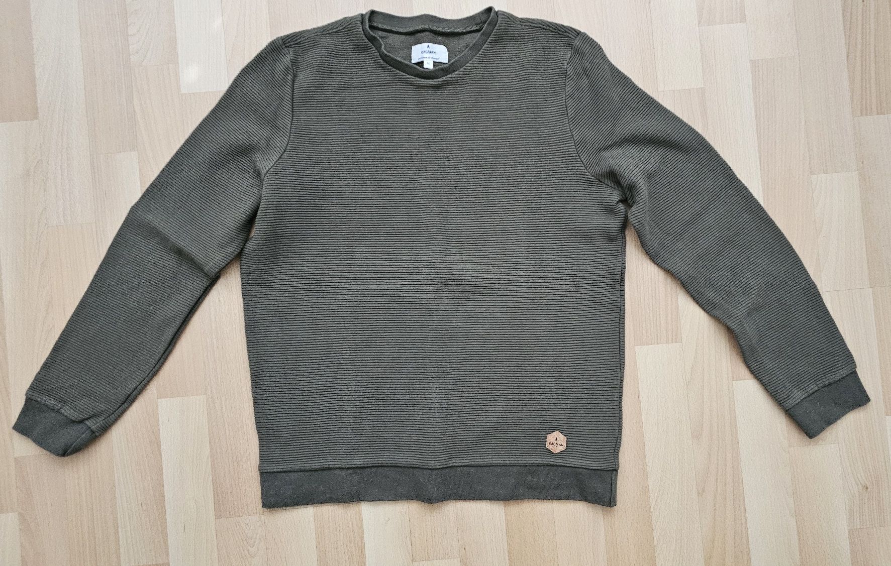 Maglioni & Felpe: Herren Pullover RAGMAN dunkelgrün Grösse M Baumwolle – Usato da Steinmaur venduto da Kiki_m240