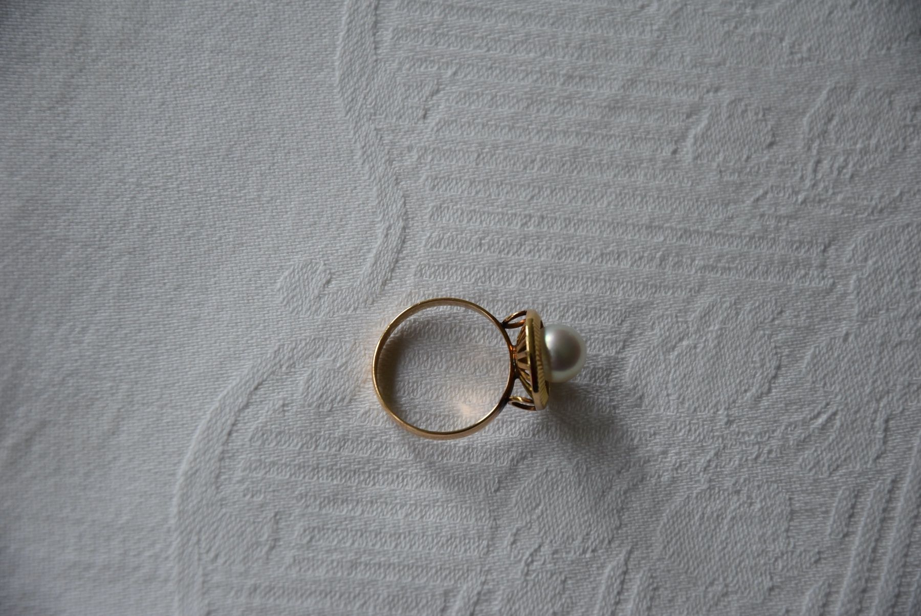Ringe: hübscher Goldring mit 1 Zuchtperle – Neu (gemäss Beschreibung) aus Münsingen von Sternsaphir64 4