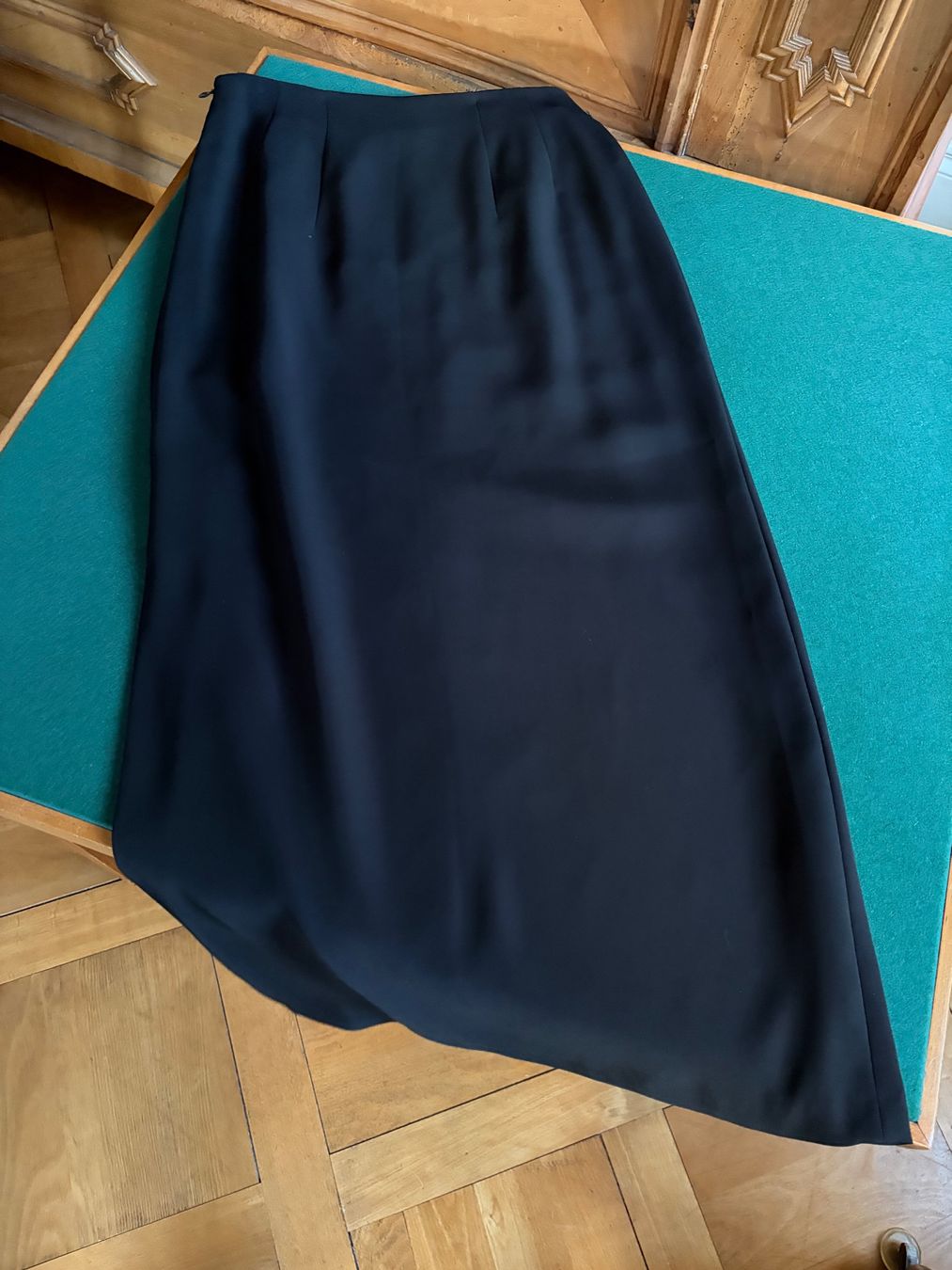 Gonne: HIRSCH Maxi Rock / elegant mit langem Seitenschlitz / Gr. 36 – Nuovo (secondo la descrizione) da Interlaken venduto da Bona55 8
