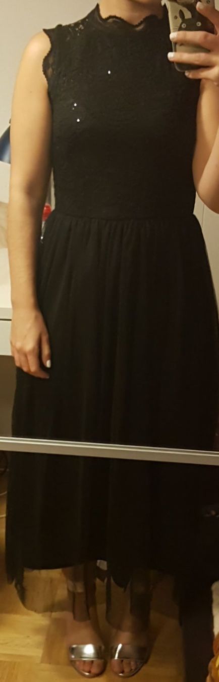 Only Kleider: Robe de cocktail noire Only S – Neu (gemäss Beschreibung) aus La Sarraz von lupintoro 1