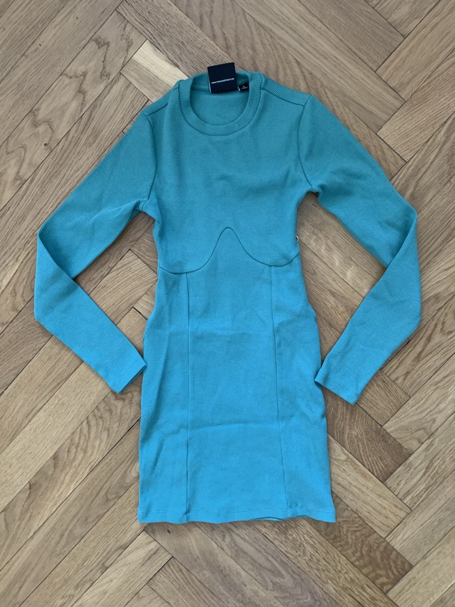 Vestiti: Robe verte dos nu et chaînes argentées  – Nuovo e nell'imballaggio originale da Genève venduto da rez_c6c6