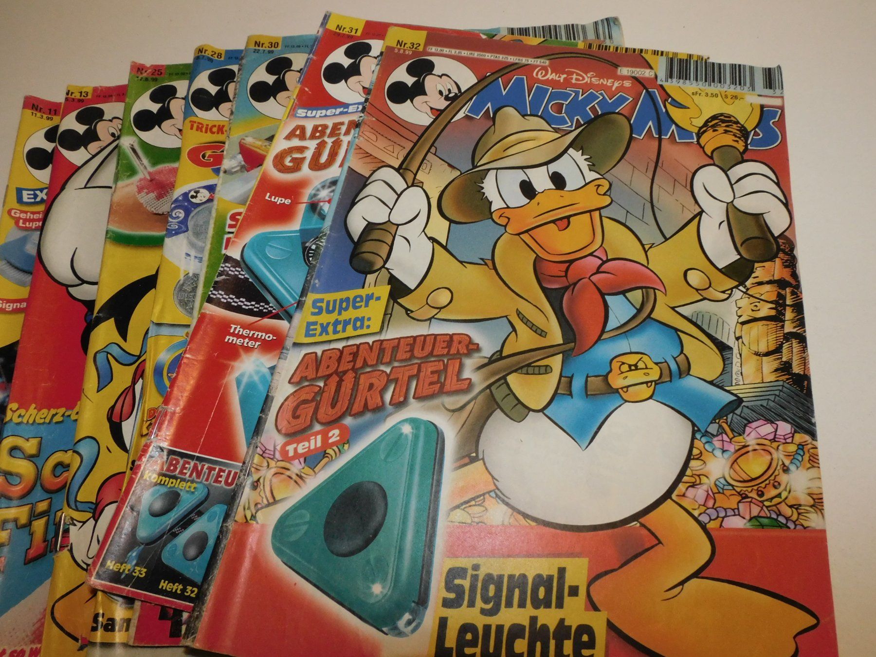 Fumetti: Comic 10 Micky Maus Hefte von 1999 -  alte Comic Hefte   geb – Usato da Sursee venduto da 76 3