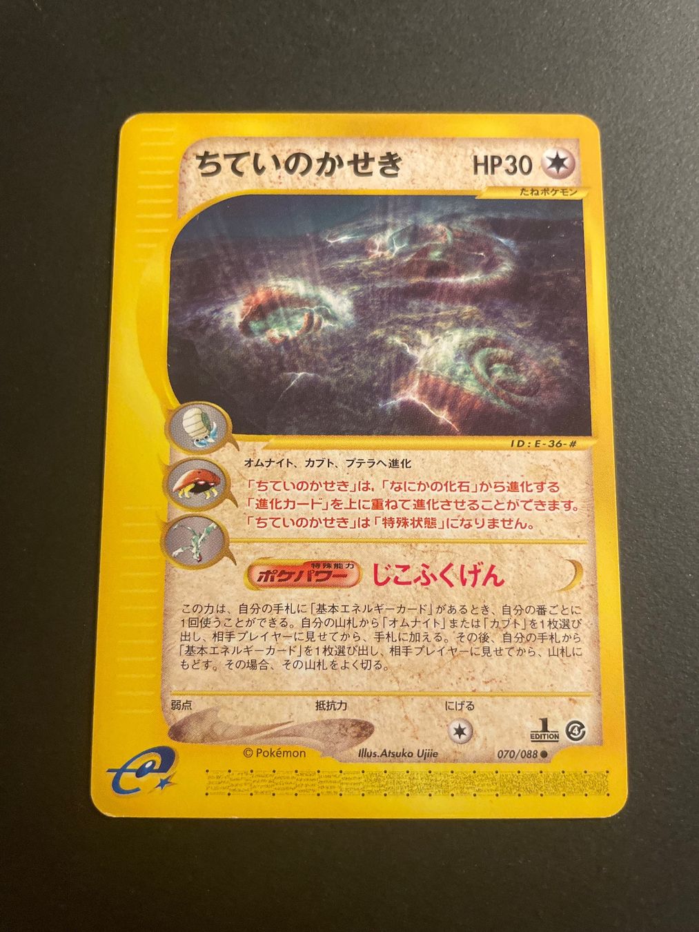 Pokémon Carte collezionabili: Buried Fossil 1st Edition 070/088 e Series – Usato da Zürich venduto da pokemon_cards