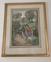 Gouache de Théophile Robert