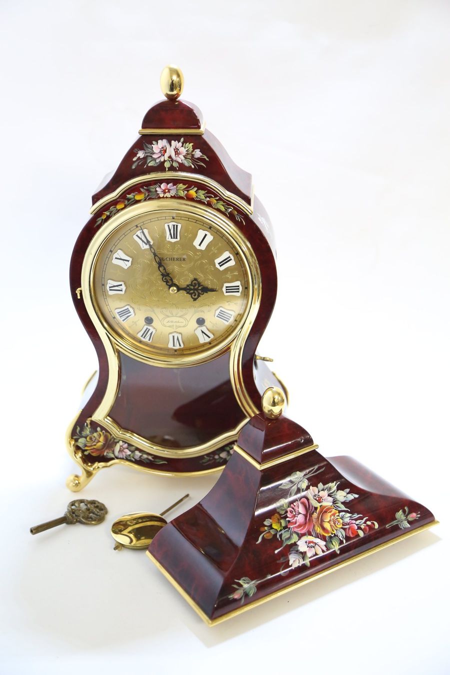 Bucherer Uhren: Bucherer Pendule – Gebraucht aus Reinach BL von Han-Numismatik