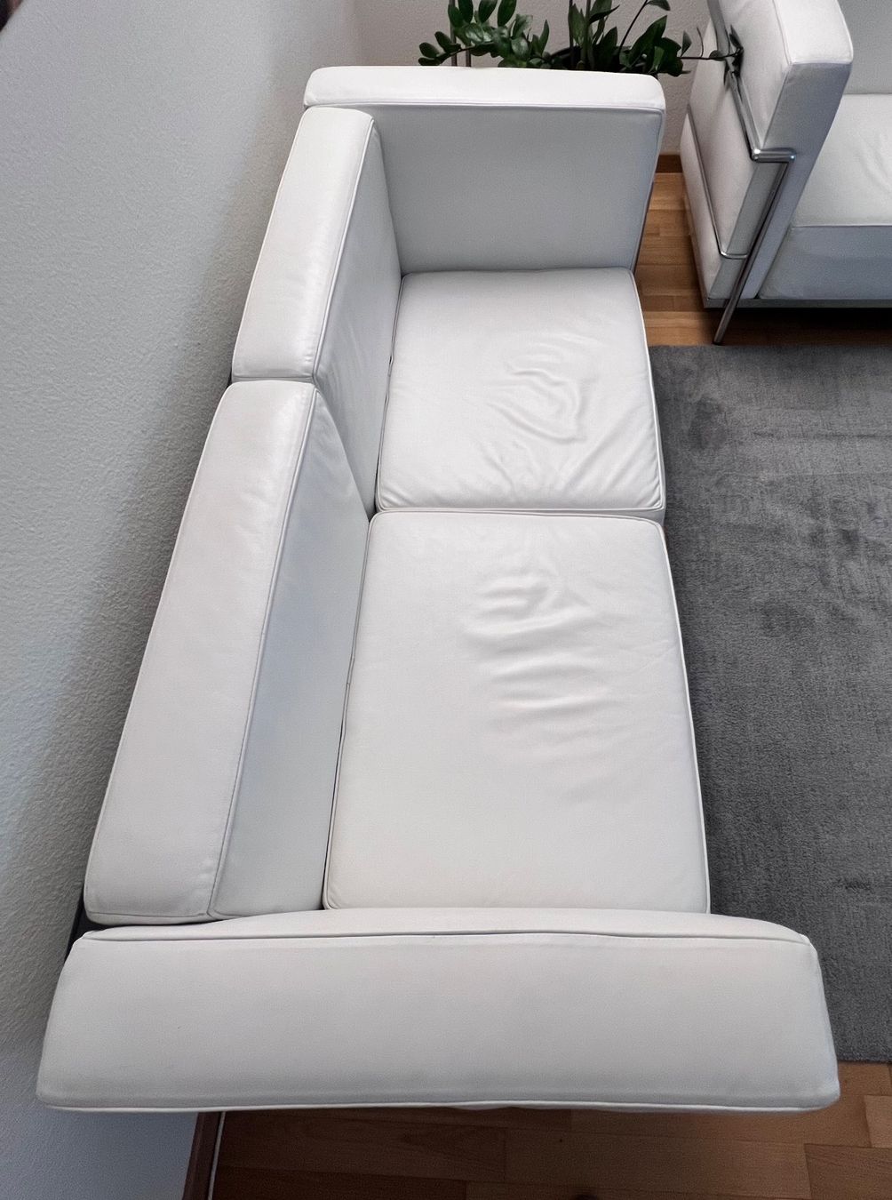 Le Corbusier Divani: LC3 2er Sofa von Le Corbusier – Usato da Zürich venduto da Sigmasax 1