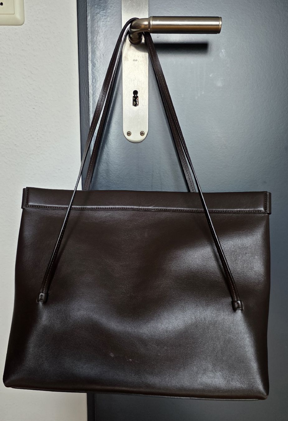 Wandler Taschen für Damen: WANDLER Joanna Medium Ledertasche Soil Braun – Gebraucht aus Horn von kisaran3 1