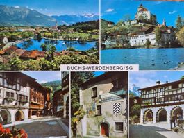 Ansichtskarte Buchs Werdenberg 1981