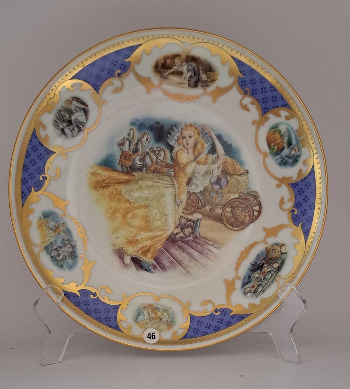 Teller: Seltene Teller von Tégou, Paris, Die schönsten Märchen, 9 T. – Neu (gemäss Beschreibung) aus Sta. Maria V. M. von saira2017 8
