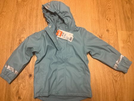gefütterte Regenjacke, Grösse 98/104, Neu mit Etikett!