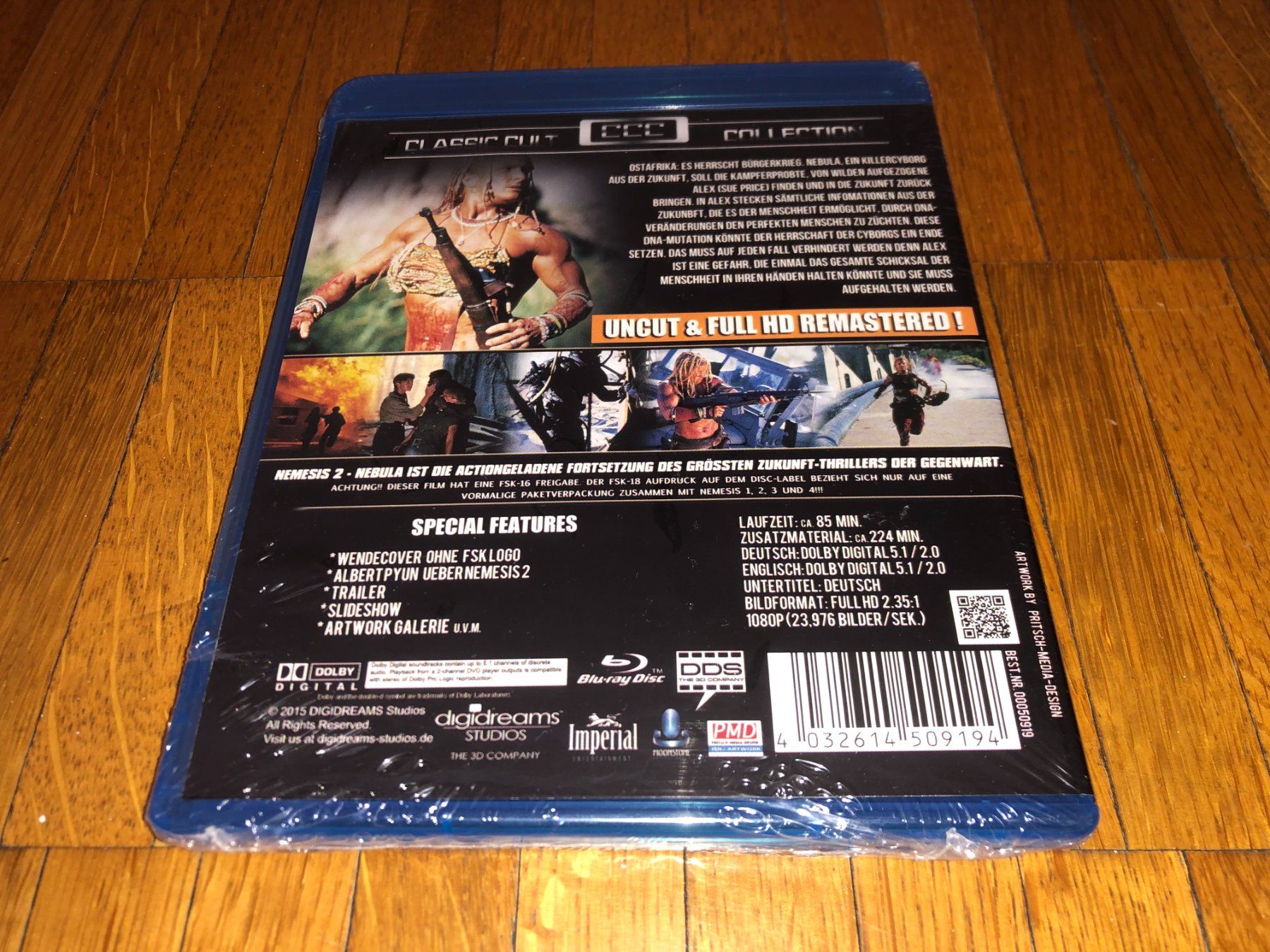 Tous les DVDs: Nemesis 2 - BLU-RAY - UNCUT – Neuf avec emballage d'origine à Basel par havsok 1