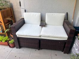 Divano da giardino