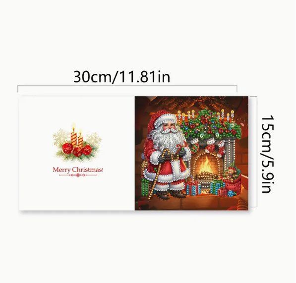 Kit bricolage: Diamond Painting 6 Stück Weihnachtskarten – Nuovo e nell'imballaggio originale da Obergösgen venduto da Diamond-Painting 3