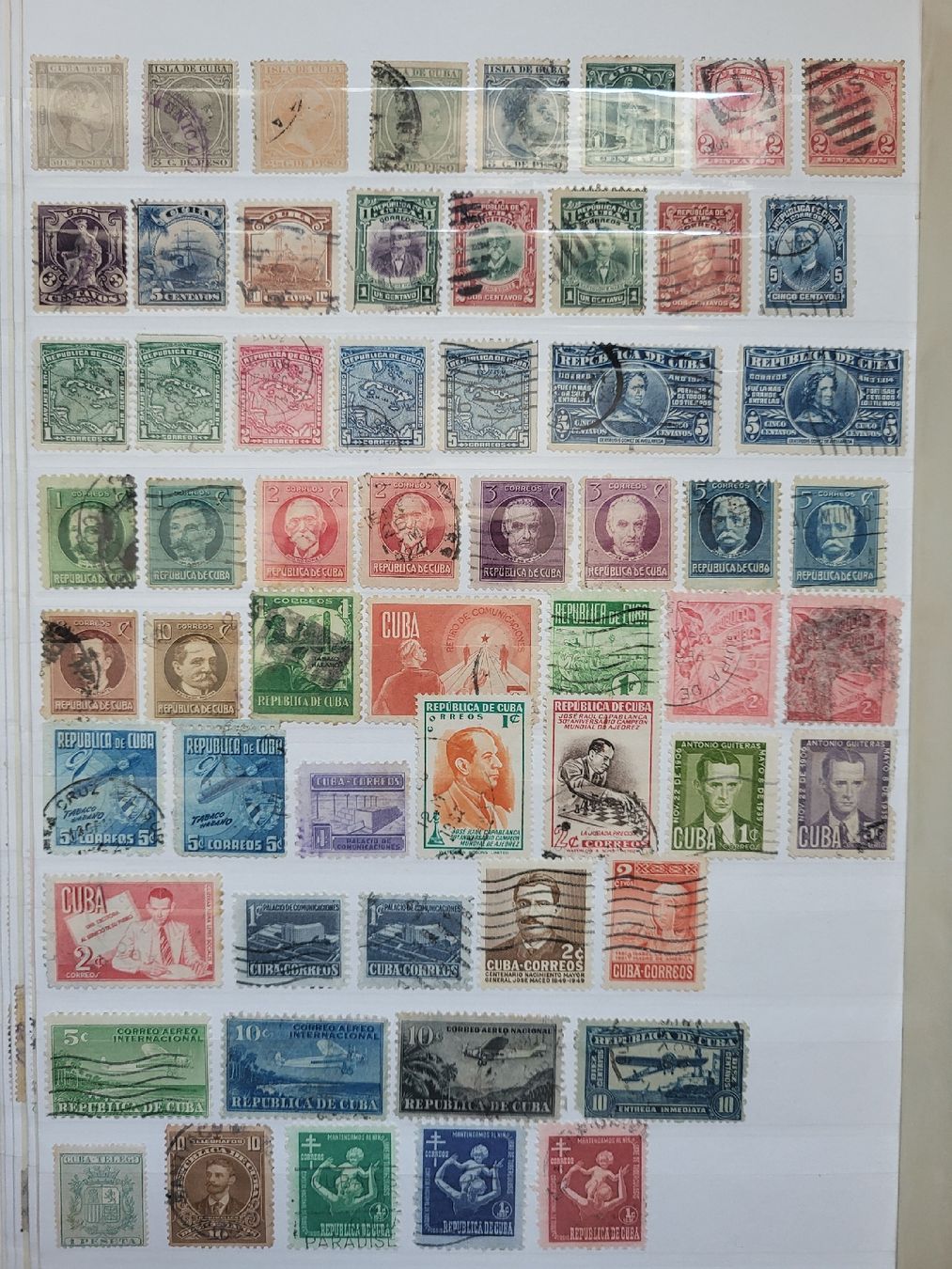 Alle Briefmarken: Kleinlot Kuba ab 1879 – Gebraucht aus stäfa von brandy66