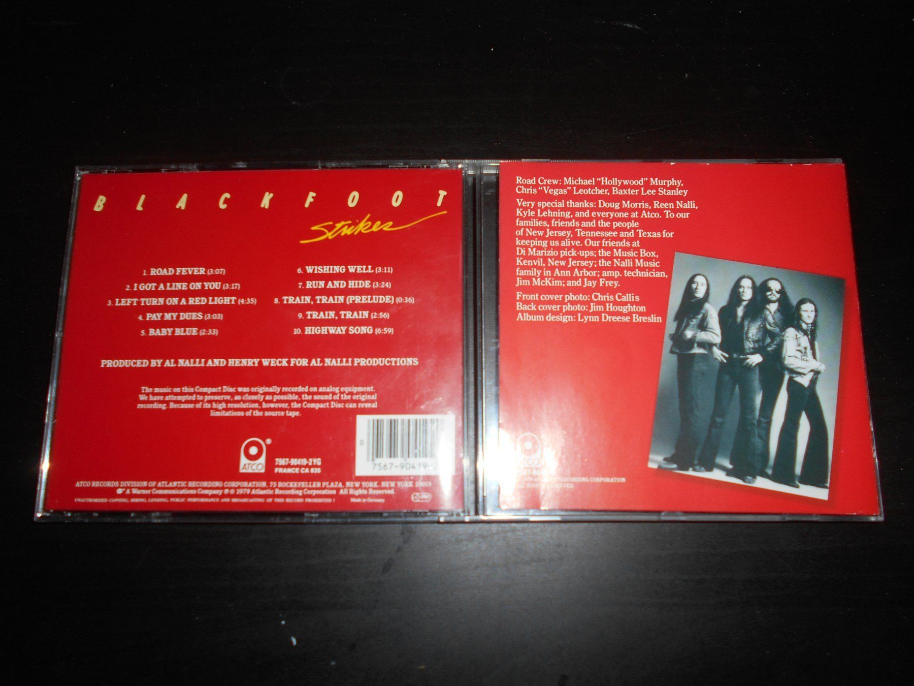 CD: Blackfoot – Strikes / / 1979 – Usato da Aarberg venduto da witchhunter01 1