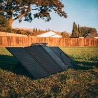 EcoFlow Solarpanel 110 Watt faltbar mit Tasche.