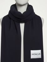 Moncler Schal Dunkelblau | NP 400 Fr.