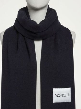 Moncler Schal Dunkelblau | NP 400 Fr.