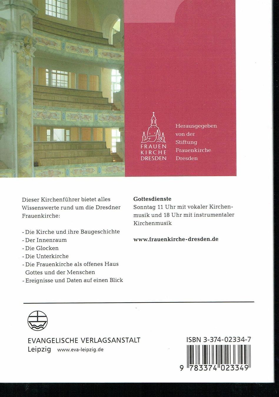 Bücher: Frauenkirche Dresden - Kirchenführer – Gebraucht aus Nunningen von mercury-for-books 1