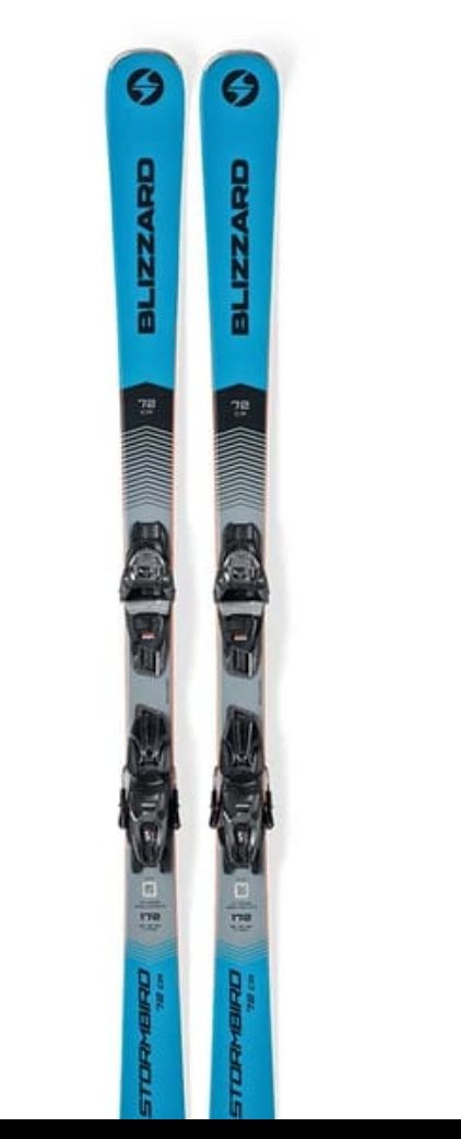 Blizzard Sci: Ski Blizzard Stormbird 72cm Herren Ski mit Bindung 172 – Nuovo e nell'imballaggio originale da St.Antoni venduto da starsforlife