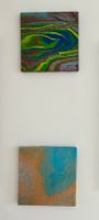 2x Original Acryl Gemälde, Unikat, Wanddeko, Kunst, Top!