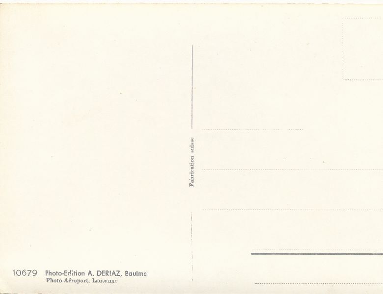 Cartoline postali: Le Sentier - vue Arienne + c1960 – Usato da Emmenbrücke venduto da teestube 1