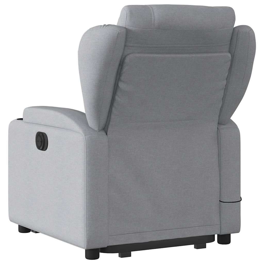 Fauteuils: Elektrischer Massagesessel mit Aufstehhilfe Hellgrau Stoff – Neuf avec emballage d'origine à Seftigen par Deadpool98 3