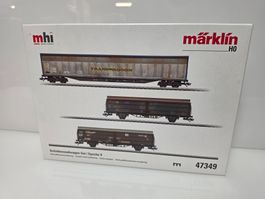 Märklin H0 Schiebewandwagen-Set 47349 Epoche V