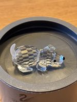 Swarovski Welpe liegend Originalbox