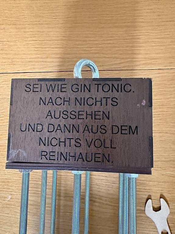 Sonstiges Geschirr & Gläser: Flaschenkäfig für Gin oder anderen Flaschen – Gebraucht aus Dietikon von tob_hl68 1