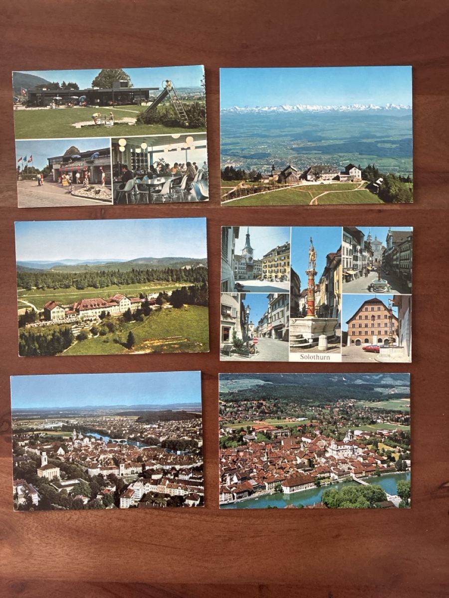 Cartes postales: 12 Ansichtskarten Schweiz diverse von Kt. Solothurn  – D'occasion à Oftringen par Cla.vD.74