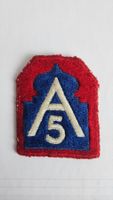 Original US Army Patch – Fifth Army (5. US-Armee)