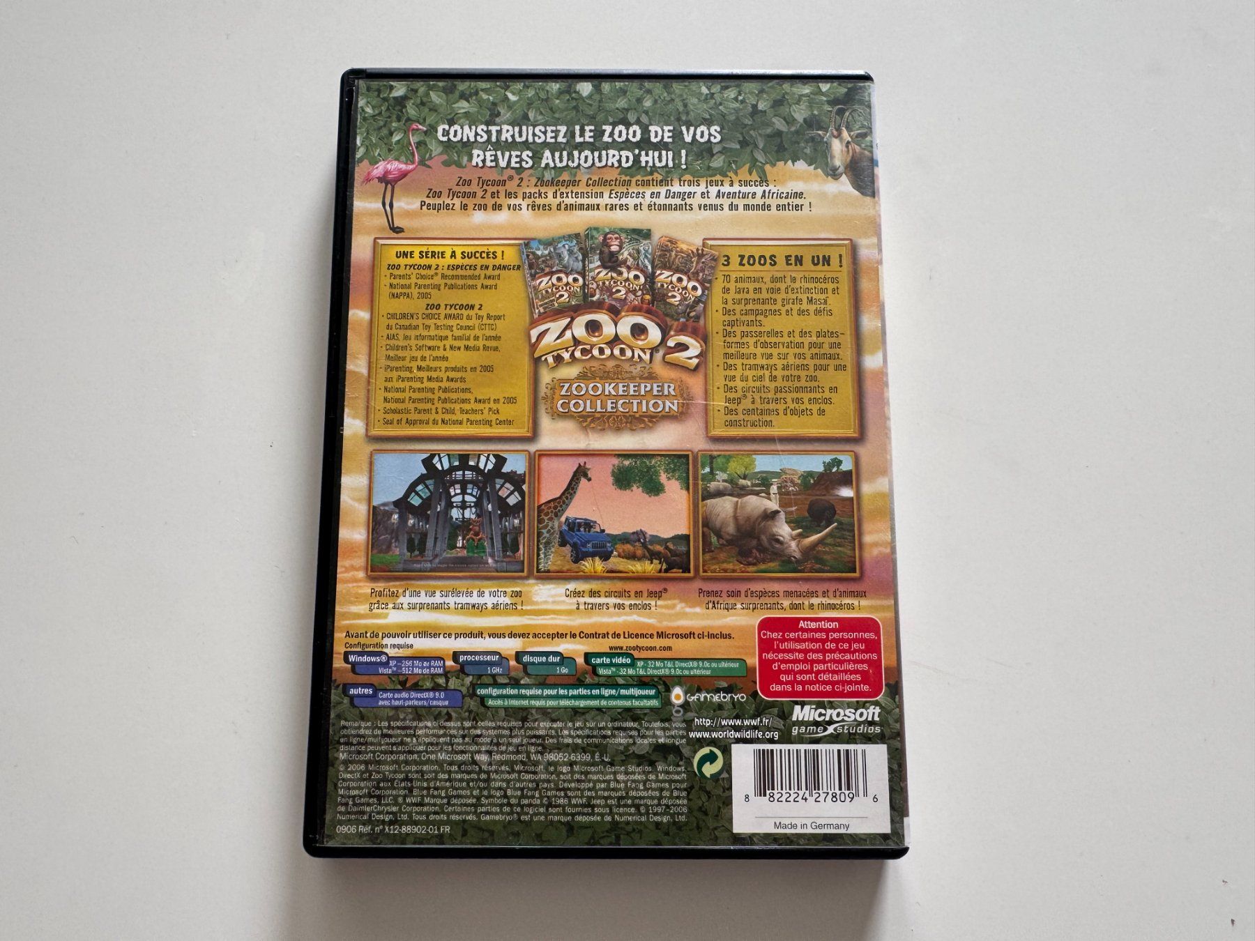 Microsoft Giochi: Zoo Tycoon 2 Zookeeper Collection, PC Games – Usato da Couvet venduto da nay_prh5 2