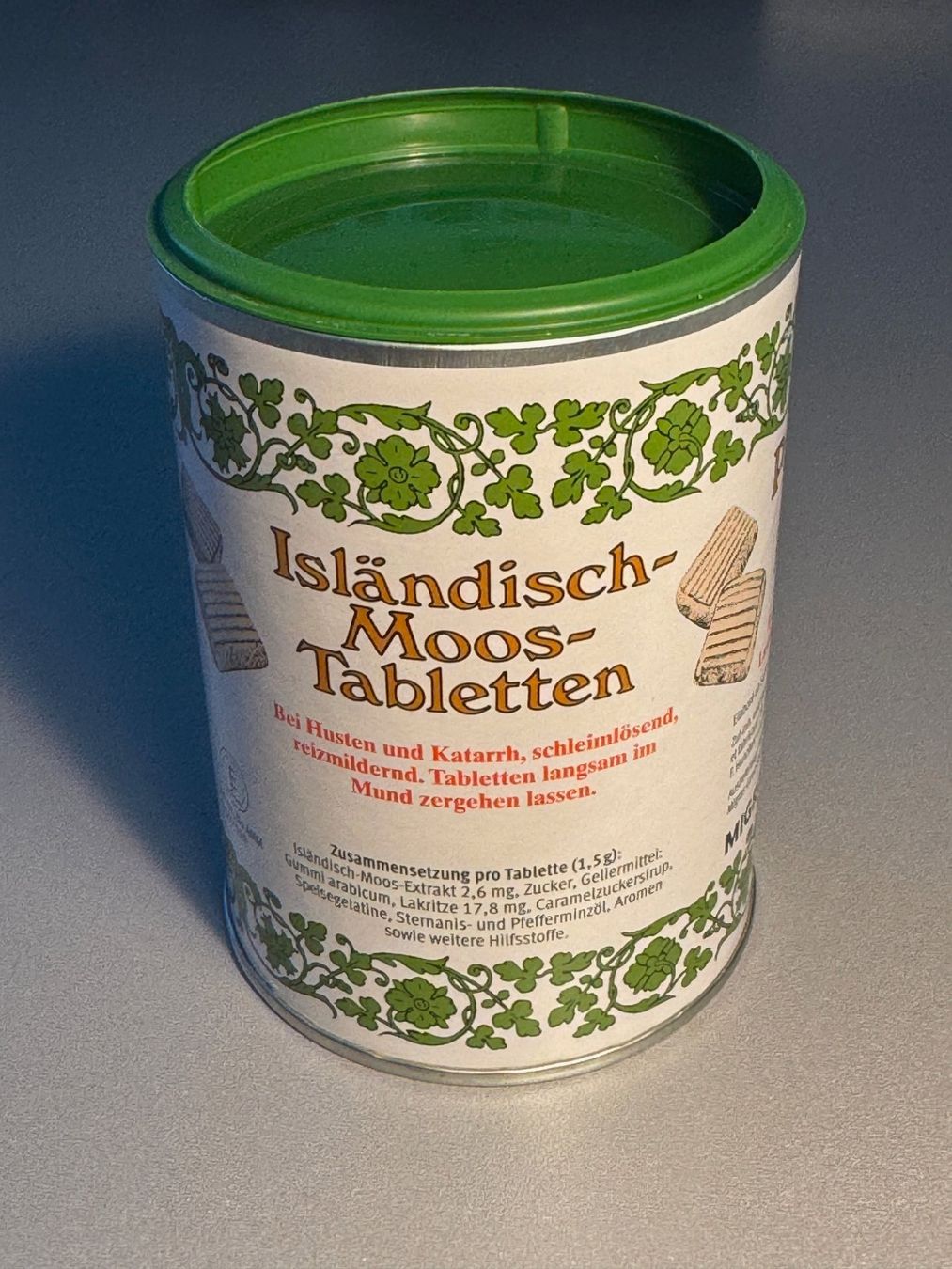 Migros Cibi & Specialità: Migros Isländisch-Moos-Tabletten versiegelt / vergriffen – Nuovo e nell'imballaggio originale da Baar venduto da UMACULINU