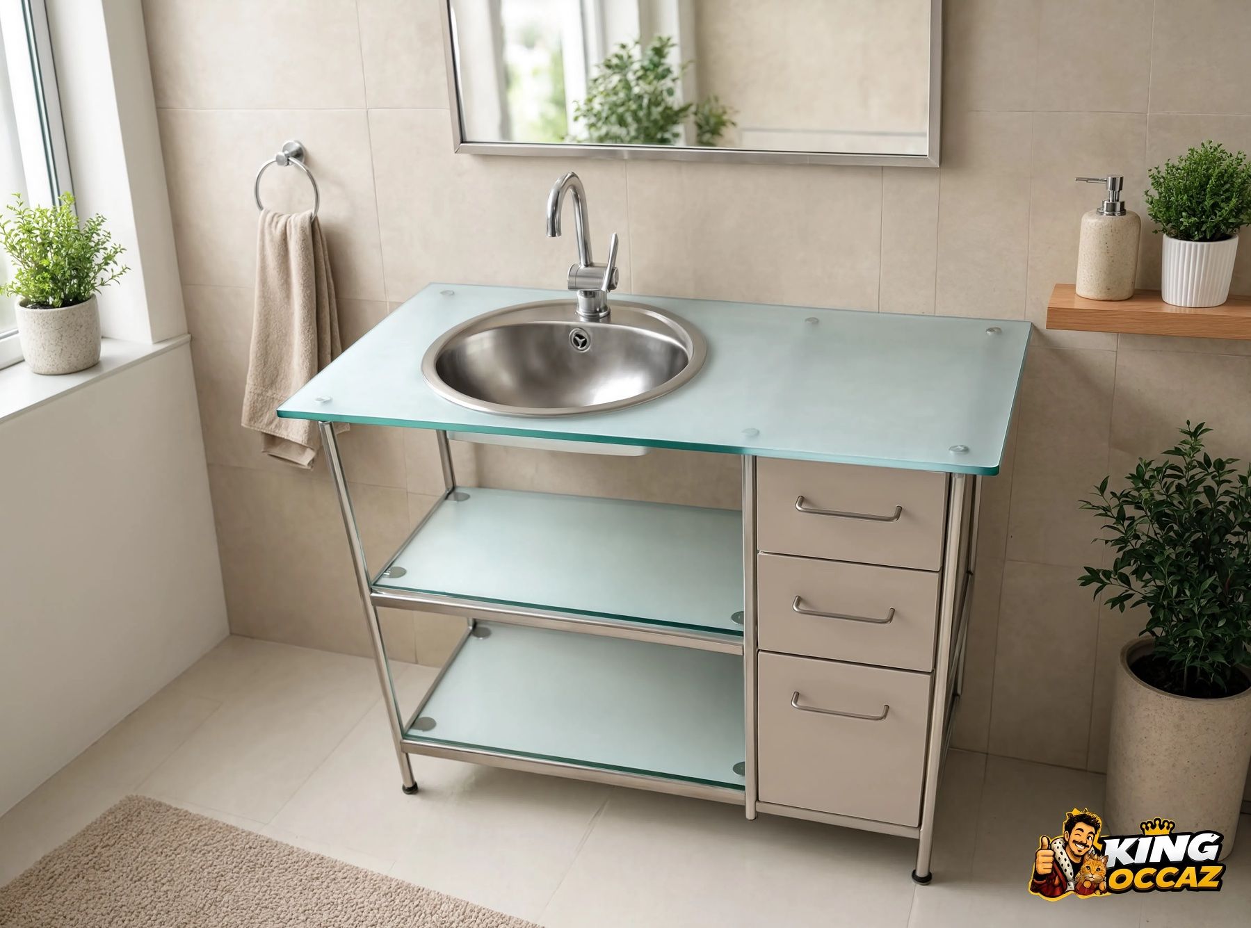 Ikea Mobili per bagno: Meuble sanitaire – Usato da Bienne venduto da Daniel_Schader