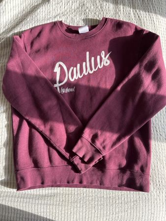 Pull Paulux bordeaux, taille M