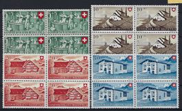 1946  Patria Viererblocks postfrisch 14073