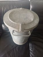 Abfalleimer mit Deckel Vintage 35 Liter gebrauchter Zustand