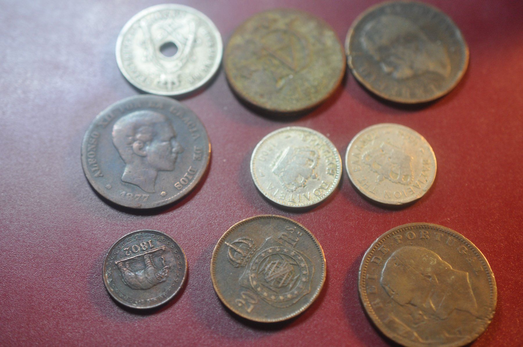 Toutes les monnaies: différentes pièces de monnaie anciennes – D'occasion à Moutier par Phillegrec 1