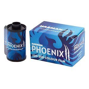Ilford Pellicole: HARMAN Phoenix II 200 Format 135/24 C-41 – Nuovo e nell'imballaggio originale da Halden venduto da TopFoto
