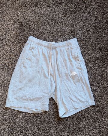 Nike Shorts grau Baumwolle Grösse S