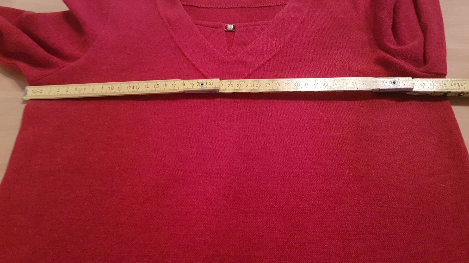 Pullover & Sweatshirts: Pull rouge foncé grandeur L – Gebraucht aus Villiers von san_jn5w 6